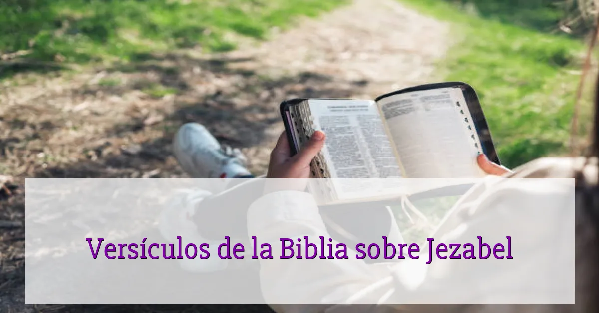 Versículos de la Biblia sobre Jezabel