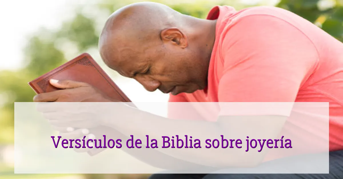 Versículos de la Biblia sobre joyería