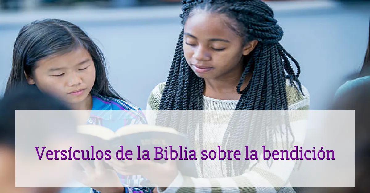 Versículos de la Biblia sobre la bendición