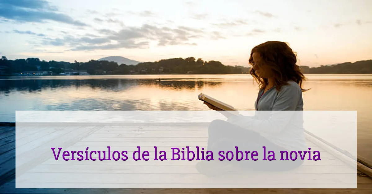Versículos de la Biblia sobre la novia