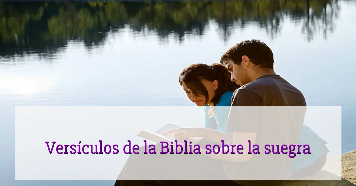 Versículos de la Biblia sobre la suegra