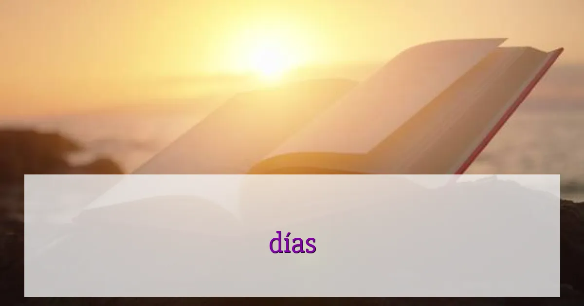 días